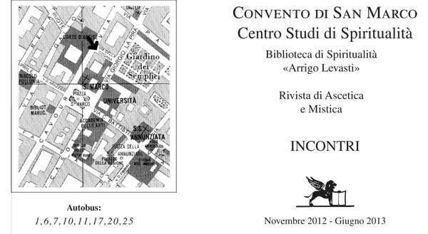 Calendario Incontri San Marco 2012-13