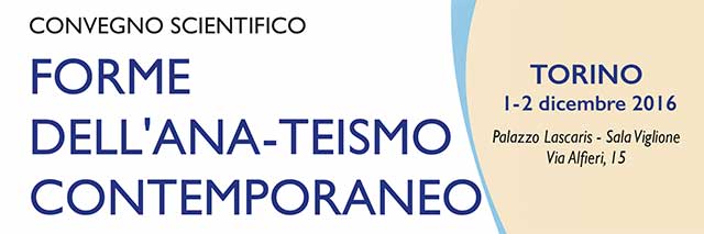 Ateismo mistico ed ana-teismo