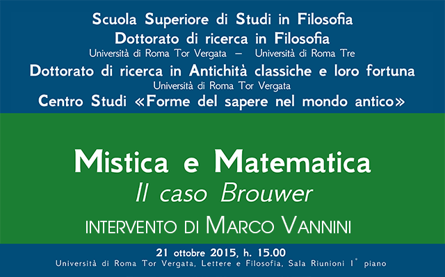 Mistica e matematica