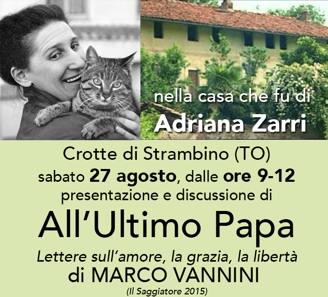 Presentazione libro All'ultimo Papa