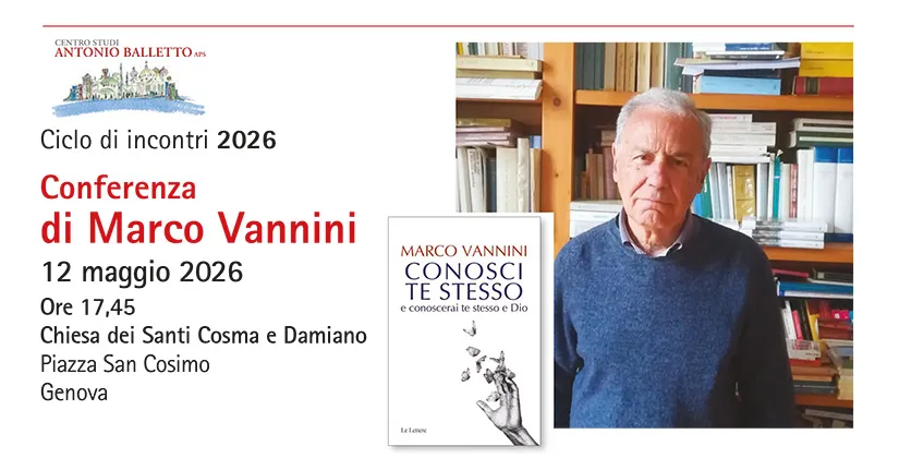 2026 Marco Vannini a Genova